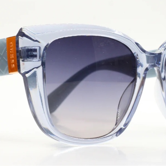 New Guess GO00051 84W Crystal Blue Gradient sunglasses - Picture 4 of 8